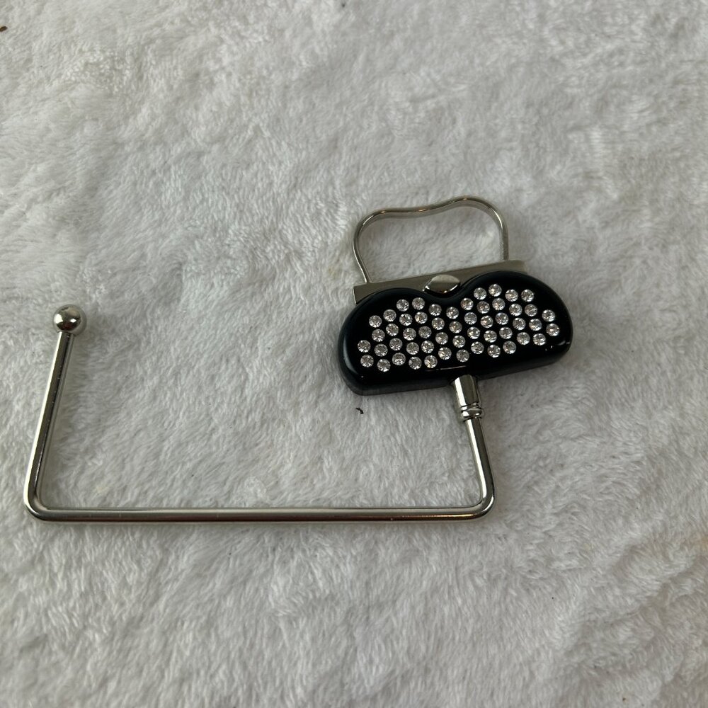 Schildkraut Jewelry Purse Holder Silver Black